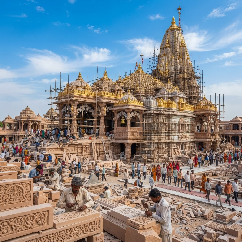 Temple Enlargement